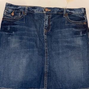 Old navy jean skirt
